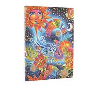 Paperblanks | 2026 Magia Celeste | Creazioni Stravaganti | 12 Mesi Flexis | Midi | Orizzontale | Chiusura con Fascia Elastica | 176 Pg | 100 GSM