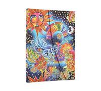 Paperblanks | 2026 Magia Celeste | Creazioni Stravaganti | 18 Mesi | Midi | Orizzontale | Chiusura Magnetica | 208 Pg | 80 GSM