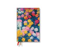 Paperblanks 2026 Monet's Chrysanthemums Monet's Chrysanthemums 12-Month Planner Mini Horizontal Elastic Band 160 Pg 100 GSM