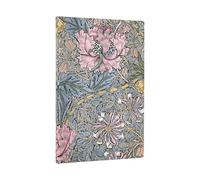 Paperblanks | 2026 Morris Caprifoglio Rosa | William Morris | 12 Mesi Flexis | Maxi | Orizzontale | Chiusura con Fascia Elastica | 176 Pg | 100 GSM