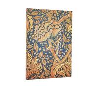 Paperblanks | 2026 Morris Danza del Vento | William Morris | 13 Mesi | Midi | Orizzontale | Chiusura con Fascia Elastica | 160 Pg | 100 GSM