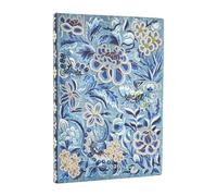 Paperblanks | 2026 salice blu | Celebrate Hanfu | Calendario da 12 mesi Flexi | Midi | Orizzontale | Chiusura con fascia elastica | 176 Pg | 100 GSM