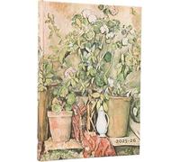Agenda 12 mesi 2026 Paperblanks "Vasi di terracotta e fiori, Cezanne" mini