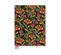 Paperblanks 2026 Wild Flowers Playful Creations 12-Month Planner Flexis Ultra Vertical Elastic Band 176 Pg 100 GSM