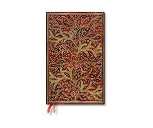 Paperblanks 2026 Wildwood Tree of Life 12-Month Planner Flexis Maxi Horizontal Elastic Band 176 Pg 100 GSM