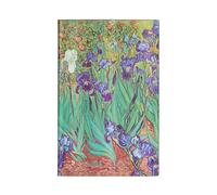 Paperblanks Agenda 12 Mesi Flexi 2025, Iris di Van Gogh, Orizzontale - Maxi (210mm x 135mm), Italiano