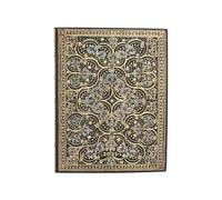 Paperblanks Agenda 12 Mesi Flexi 2025, La Restaurazione Inglese, Giornaliera - Ultra (225mm x 175mm), Inglese (Festività Internazionali): jeden dzień na stronie, zamykany na gumkę, papier 80 gsm