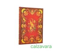 Paperblanks Agenda 2026 Settimanale 12 Mesi - Midi cm 12x17 - Fiammetta