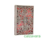 Paperblanks Agenda 2026 Settimanale 12 Mesi - Mini cm 10x14 - Granato