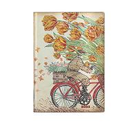 Paperblanks - Agenda Flexi 12 mesi 2022 Holland Spring, Orizzontale, Midi (125 × 175 mm) (FG8034-3)