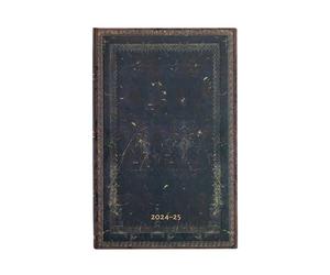 Paperblanks Agende 13 Mesi 2025, Arabica Liscio, Maxi, Verticale, Chiusura con Fascia Elastica