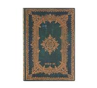 Paperblanks Agende 13 Mesi a Copertina Morbida 2025, Astra, Midi, Giornaliera, Chiusura con Fascia Elastica
