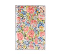 Paperblanks Agende 13 Mesi a Copertina Morbida 2025, Il Giardino delle Pere, Mini, Orizzontale, Chiusura con Fascia Elastica