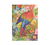 Paperblanks Agende 18 Mesi 2023-2024 Giardino Tropicale | Orizzontale | Midi (130 × 180 mm)
