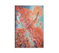 Paperblanks Agende 18 Mesi 2023-2024 Uccello di Fuoco | Orizzontale | Mini (95 × 140 mm)