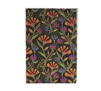 Paperblanks Agende 18 Mesi 2025, Fiori Selvatici, Mini, Orizzontale, Chiusura con Fascia Elastica