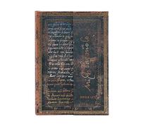 Paperblanks Agende 18 Mesi 2025, Scritti di Michelangelo, Mini, Orizzontale, Chiusura Magnetica