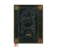 Paperblanks Agende Flexi a Copertina Morbida di 12 Mesi 2024 Notturno | Verticale | Ultra (180 × 230 mm)
