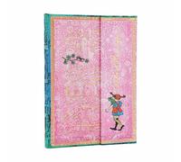Paperblanks - Astrid Lindgren, Pippi Longstocking - Embellished Manuscripts Collection - Journal - Midi - Lined - Wrap - 144 Pg - 120 Gsm