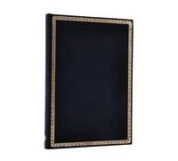 Paperblanks | Black Edition | Black Edition | Hardcover Notizbücher | Midi | Liniert | Elastikband-Verschluss | 144 Pg | 120 GSM