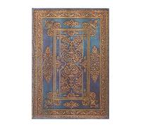 Paperblanks | Blu Lussuoso | Diari a copertina rigida | Grande | Bianco