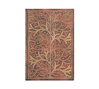Paperblanks – Diario a copertina rigida Bosco Selvatico Mini, righe, 85 g/m², elastico