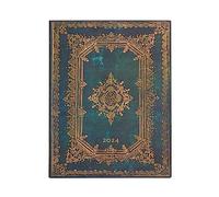 Paperblanks Calendario 2024 con copertina morbida flessibile, 12 mesi, Astra, verticale, ultra (180 × 230 mm)