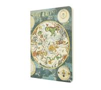 Paperblanks - Celestial Planisphere - Early Cartography - Cahier - A5 - Gridded - No Closure - 80 Pg - 100 Gsm