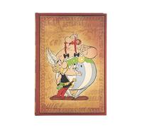 Paperblanks Diari a copertina rigida Asterix e Obelix Midi 120x180 mm Bianco con elastico