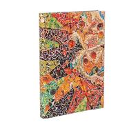 Paperblanks Diari a copertina rigida, Il Sole, Gaudi, Midi, Bianco, Chiusura Magnetica