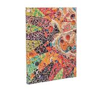 Paperblanks Diari a copertina rigida, Il Sole, Gaudi, Ultra, Bianco, Chiusura Magnetica