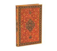 Paperblanks Diari a copertina rigida, Layla, Mini, Righe, Chiusura con Fascia Elastica
