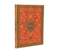Paperblanks – Diario a copertina rigida Layla Ultra Bianco con chiusura a fascia elastica