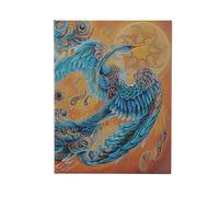 Paperblanks Diari a copertina rigida, Uccello del Cielo, Ultra, Righe, Chiusura con Fascia Elastica