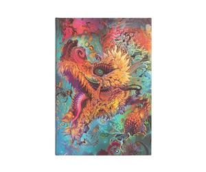 Paperblanks | Drago Infuocato | Diari a copertina rigida | Midi | Righe