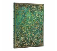 Paperblanks Taccuino Emerald Flower Nature's Grace – Grande, righe, chiusura, 128 pag., 120 Gsm