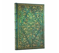 Paperblanks - Emerald Flower - Nature's Grace - Journal - Mini - Unlined - Clasp - 176 Pg - 85 Gsm