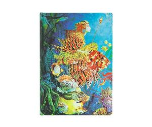 Paperblanks | Fantasie del Mare | Diari a copertina rigida | Midi | Righe
