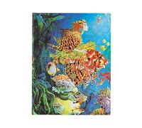Paperblanks | Fantasie del Mare | Diari a copertina rigida | Ultra | Bianco