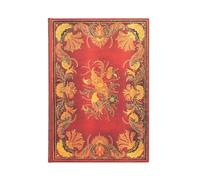 Paperblanks | Fiammetta | Diari a copertina rigida | Midi | Righe: Hardcover, 120 gsm, ribbon marker, memento pouch, elastic closure, book edge printing