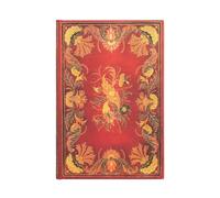 Paperblanks | Fiammetta | Diari a copertina rigida | Mini | Righe: Hardcover, 85 gsm, ribbon marker, memento pouch, elastic closure, book edge printing