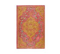 Paperblanks Flexi a copertina morbida, Cronache Rosa, Midi, Bianco, Chiusura con Fascia Elastica