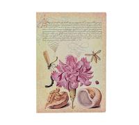 Paperblanks Flexi a copertina morbida, Garofano Rosa, Midi, Righe, Chiusura con Fascia Elastica