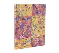 Paperblanks Flexi a copertina morbida Kara-ori - Rosa, Ultra, Bianco - Chiusura con fascia elastica