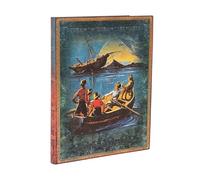 Paperblanks Flexi a copertina morbida, La Banda dei Cinque, Ultra, Righe, Chiusura con Fascia Elastica