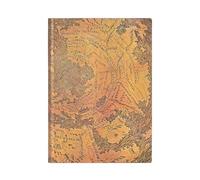 Paperblanks | Globo di Hunt-Lenox | Flexi a copertina morbida | Midi | Righe