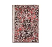 Paperblanks | Granato | Flexi a copertina morbida | Midi | Bianco: Flexi softcover, 100 gsm, ribbon marker, memento pouch, elastic closure
