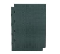 Paperblanks Grey on Black / Grey on Black (set of two) A4 Grid Noteb (Tascabile)