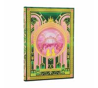 Paperblanks | La Magia di Wicked | Collezione Wicked | Diari a copertina rigida | Midi | Personalizzato senza righe | Chiusura con Fascia Elastica | 144 Pg | 120 GSM