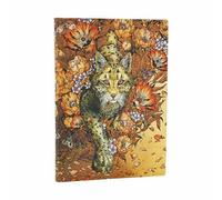 Paperblanks - Lynx Rising - Erica Williams Art - Softcover Flexi - Midi - Lined - Elastic Band - 176 Pg - 100 Gsm